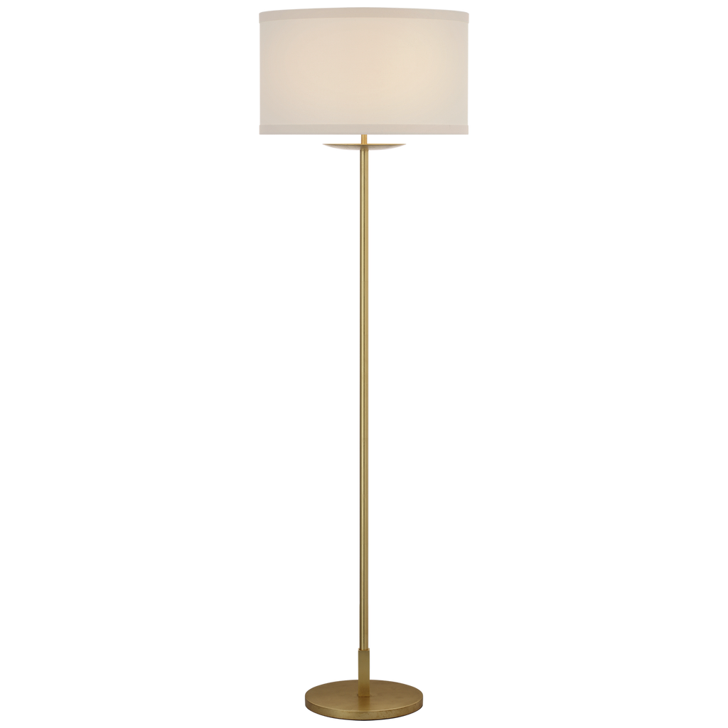 Walker 58" Cordless Floor Lamp | Gild | Linen Shade