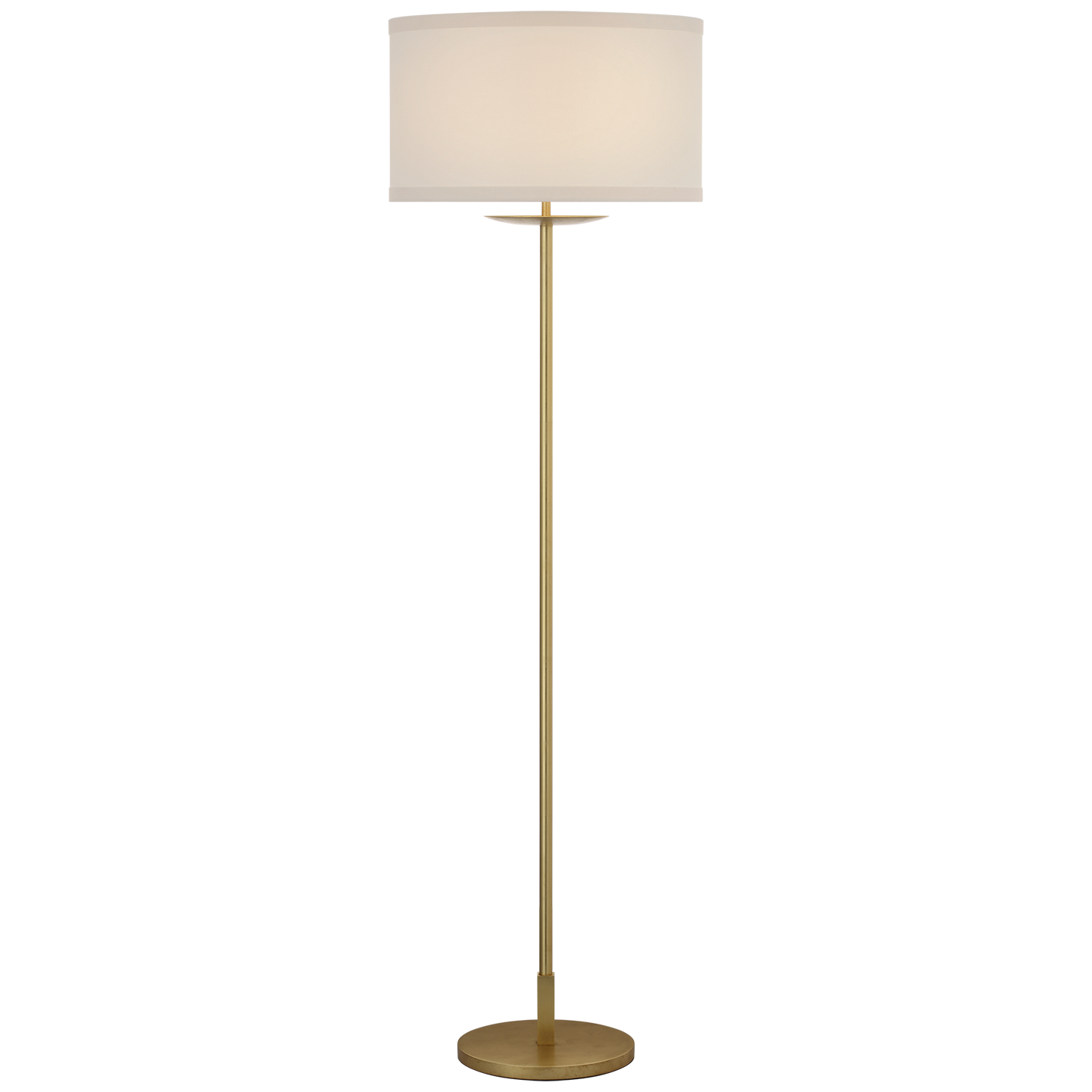 Walker 58" Cordless Floor Lamp | Gild | Linen Shade
