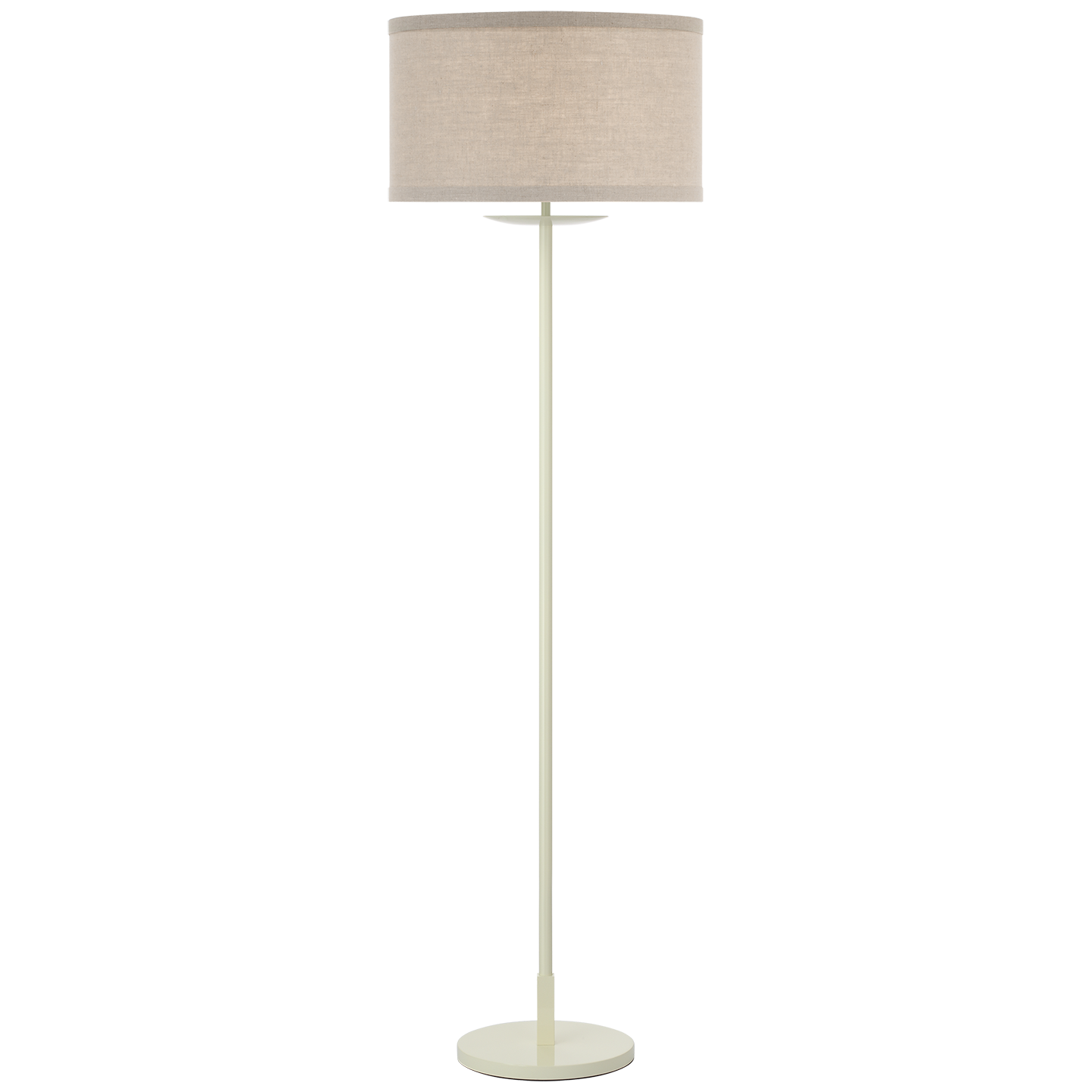 Walker 58" Cordless Floor Lamp | Light Cream | Natural Linen Shade