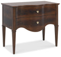 Archives Two-Drawer Nightstand | Dark Wood