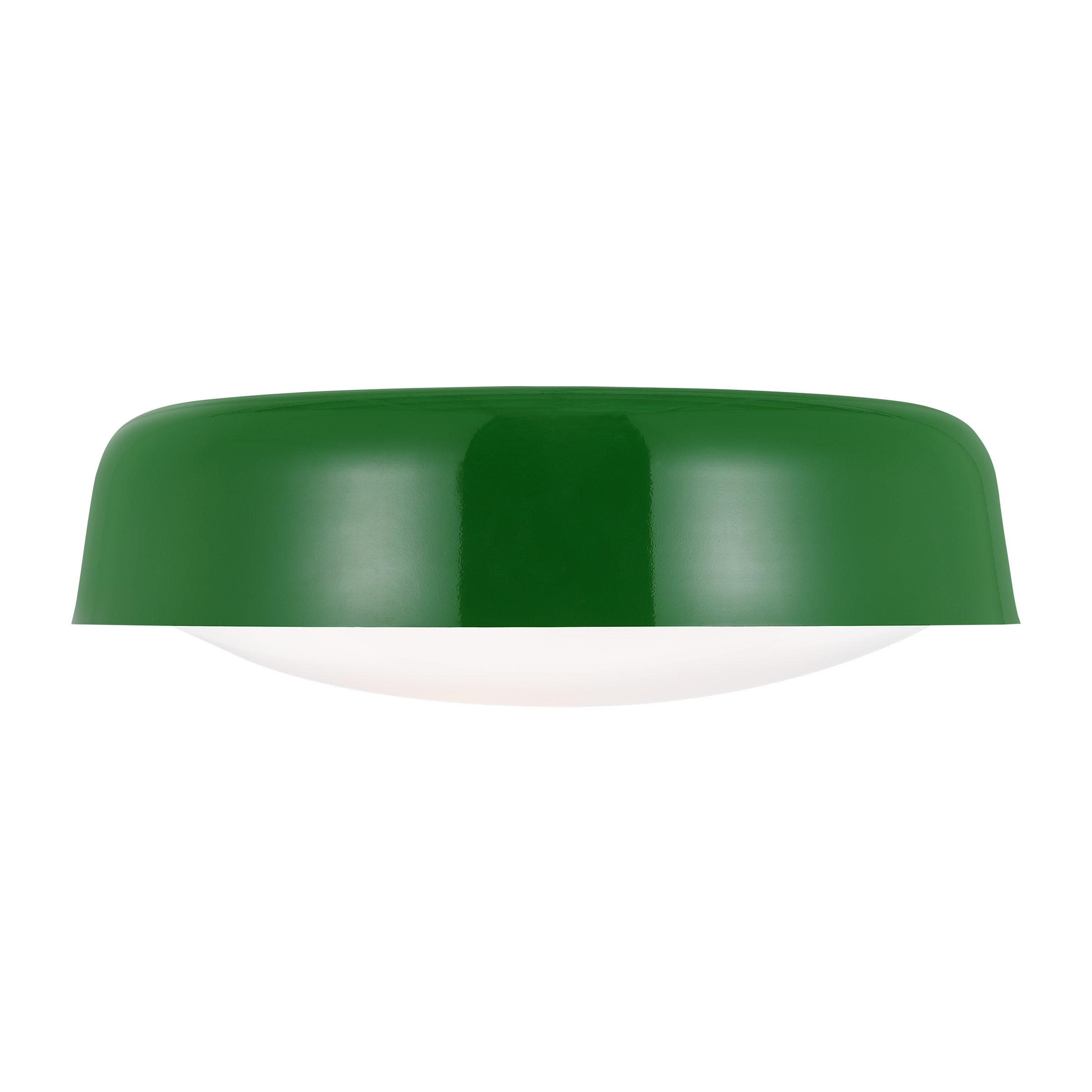 Draper Large Flush Mount Green