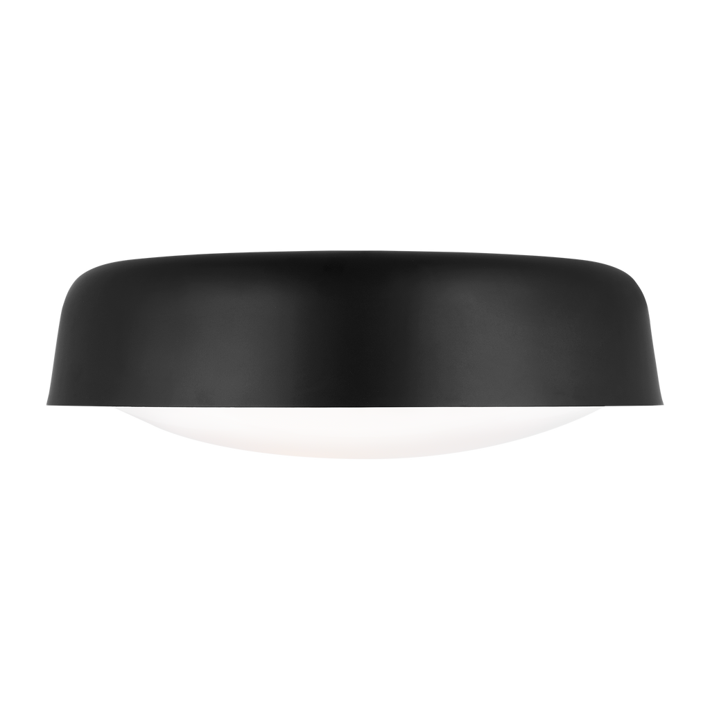 Draper Large Flush Mount Midnight Black