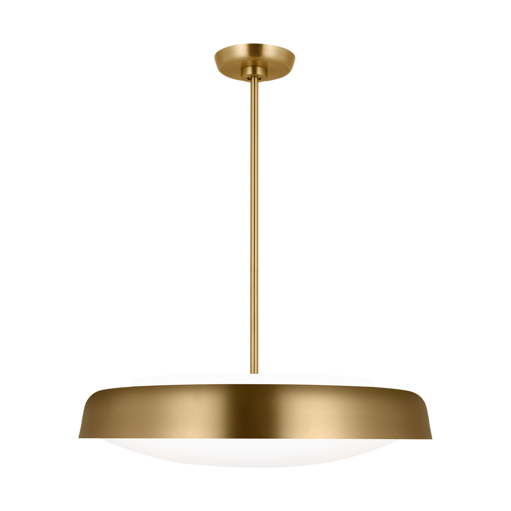 Draper Extra Large Pendant Burnished Brass