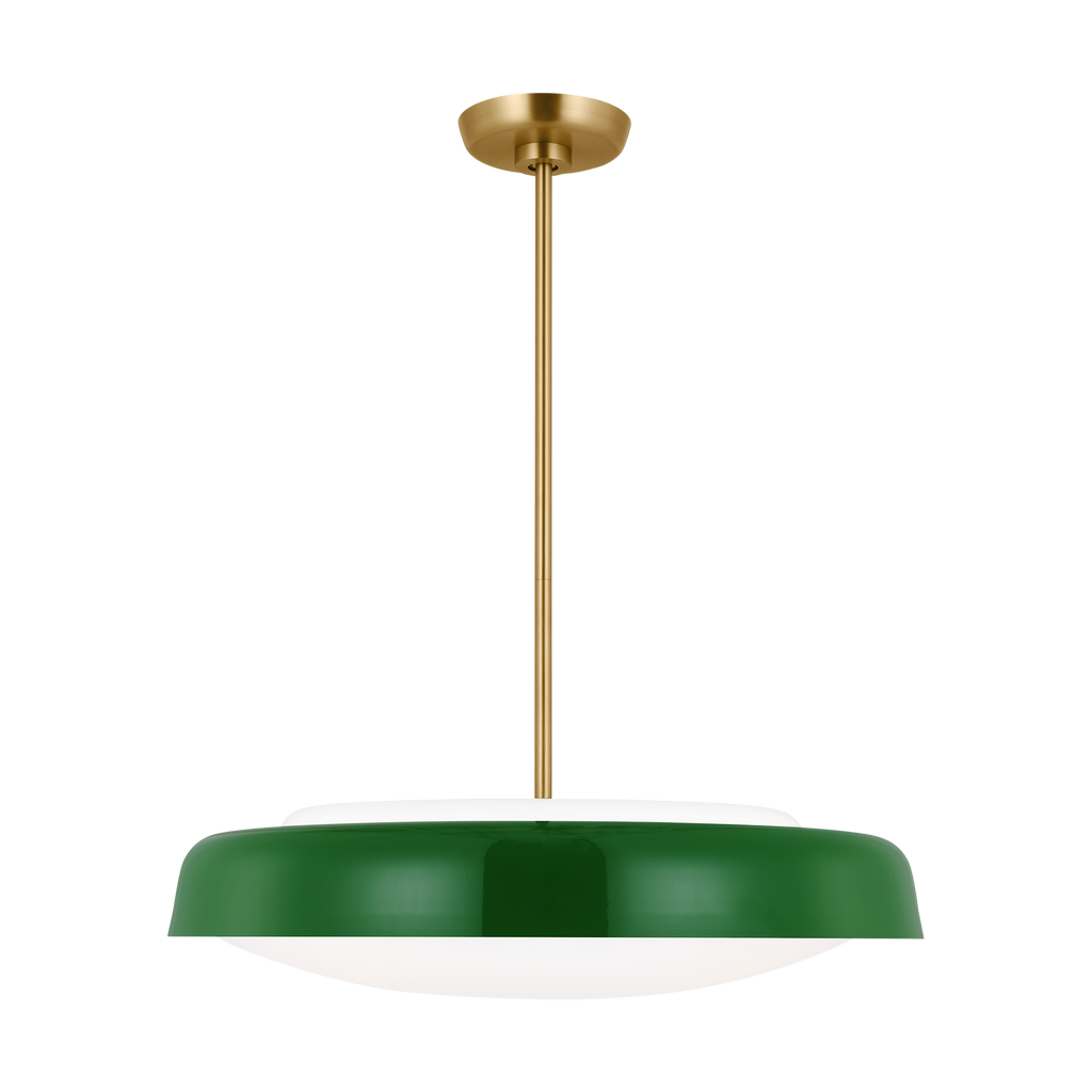 Draper Extra Large Pendant Green
