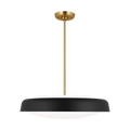 Draper Extra Large Pendant Midnight Black