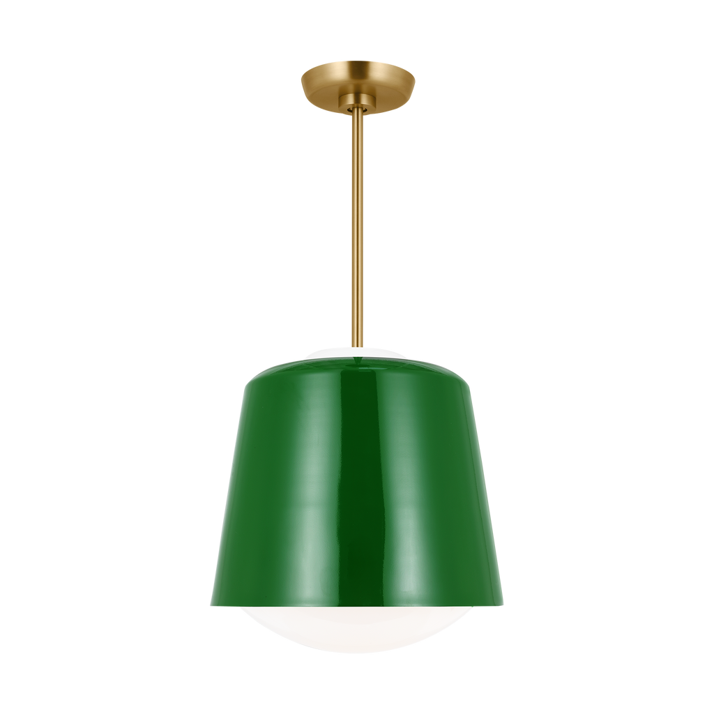 Draper Small Pendant Green