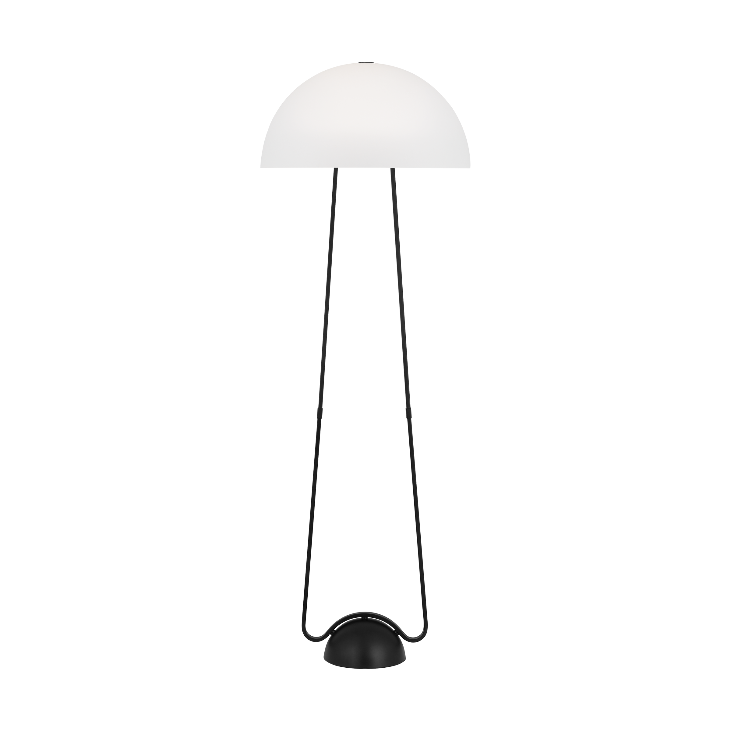 Nido Floor Lamp Midnight Black Bulbs Inc