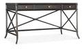 Retreat Pole Rattan Writing Desk | Black Sand