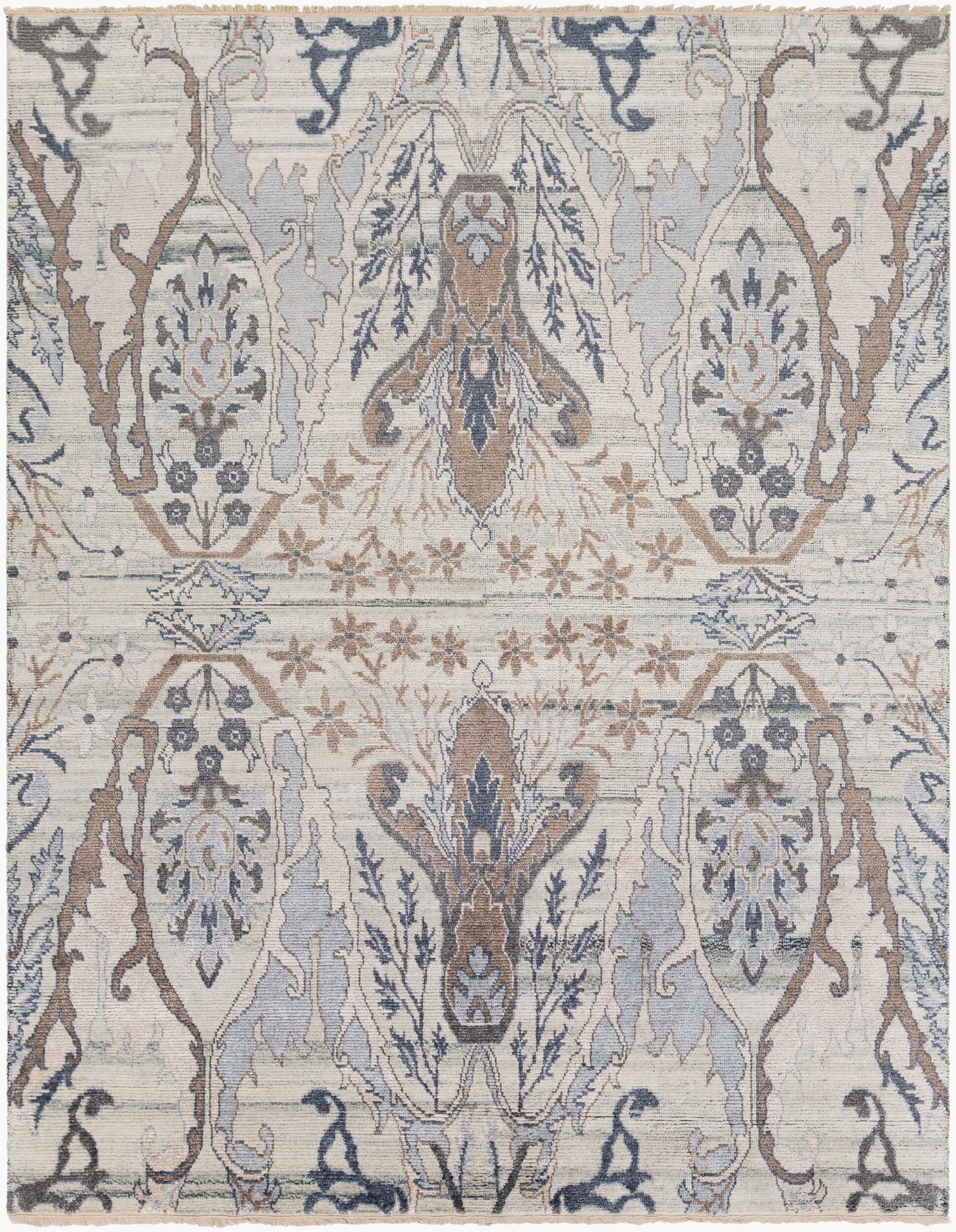 Kushal Rug | Silver Gray | KUS2302