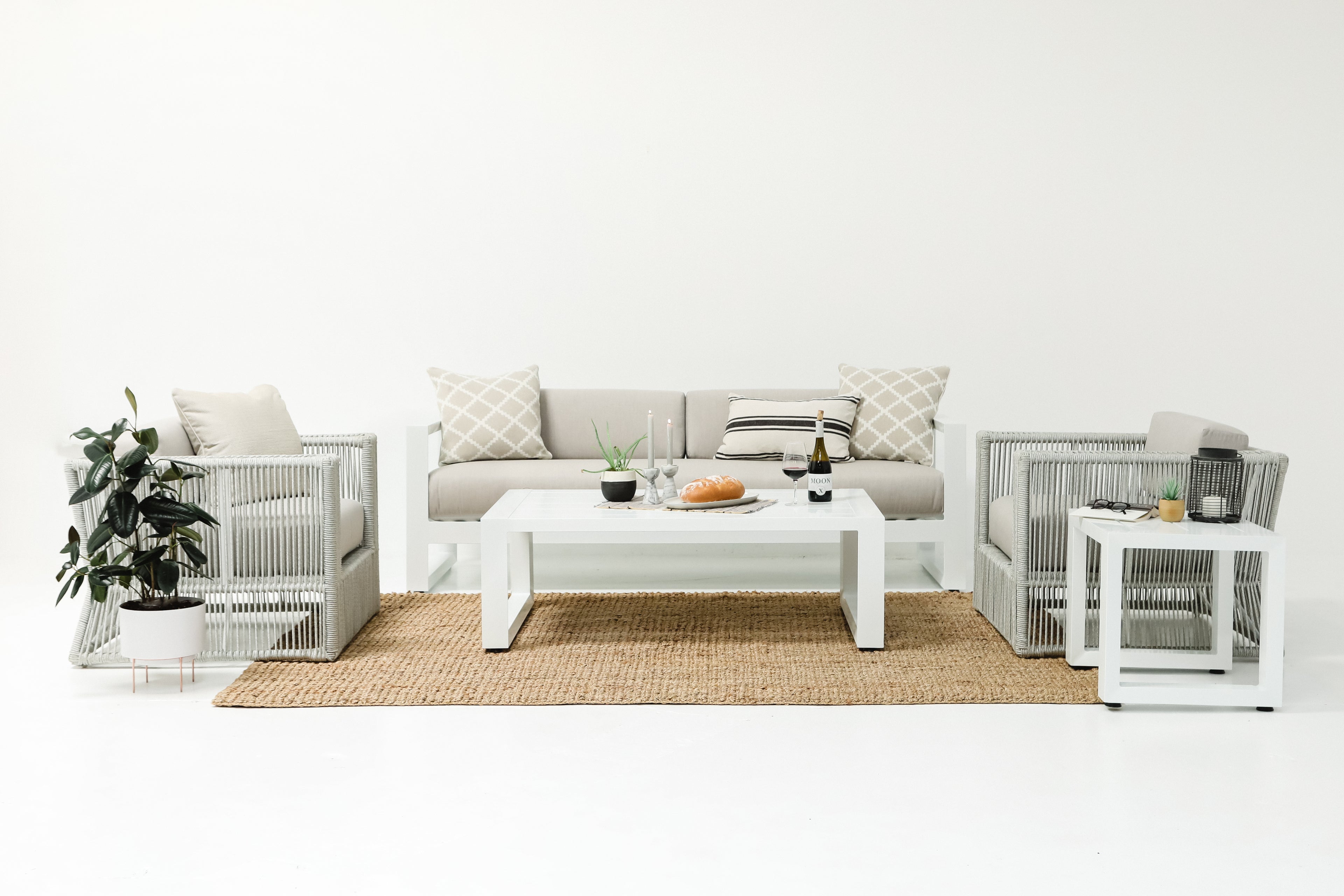 Miami Club Chair in Echo Ash w/ Self Welt