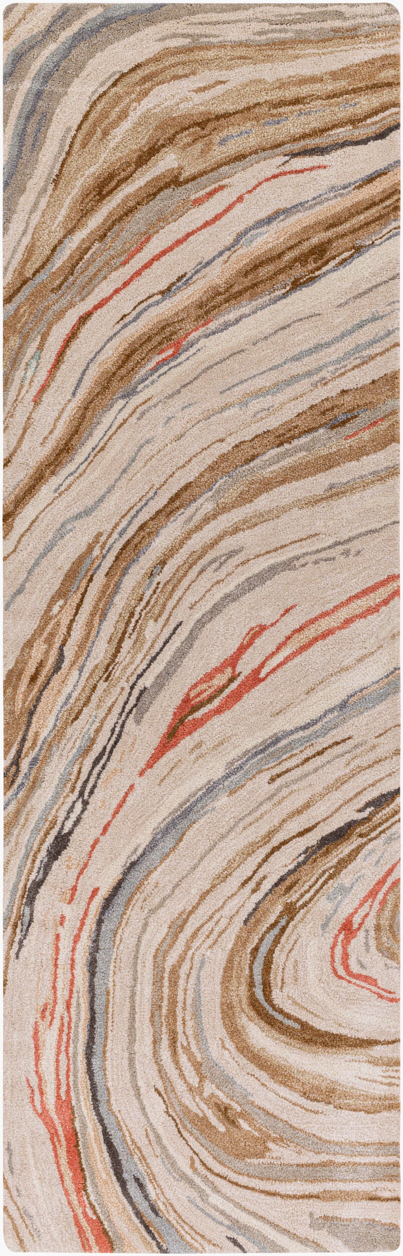 Kavita Rug | Dark Brown | KVT2310