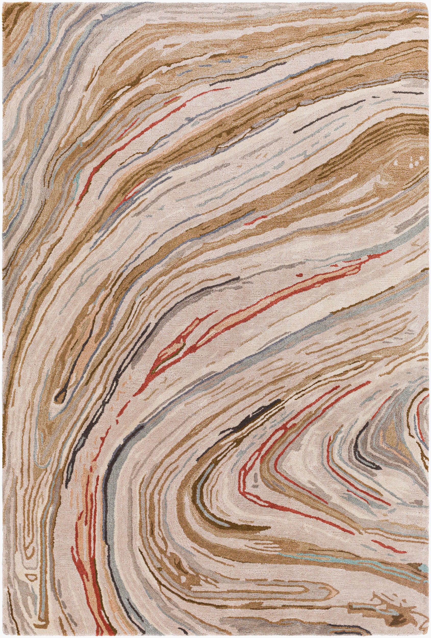 Kavita Rug | Dark Brown | KVT2310