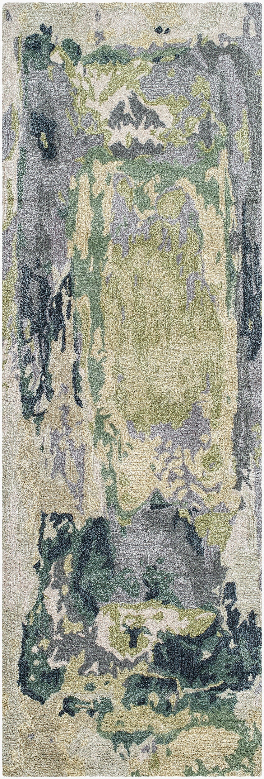 Kavita Rug | Moss Green | KVT2325
