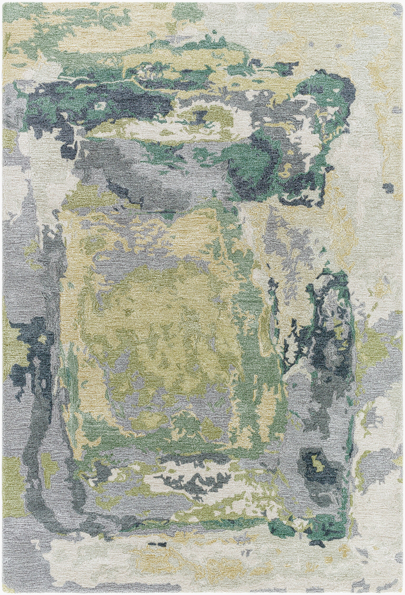 Kavita Rug | Moss Green | KVT2325