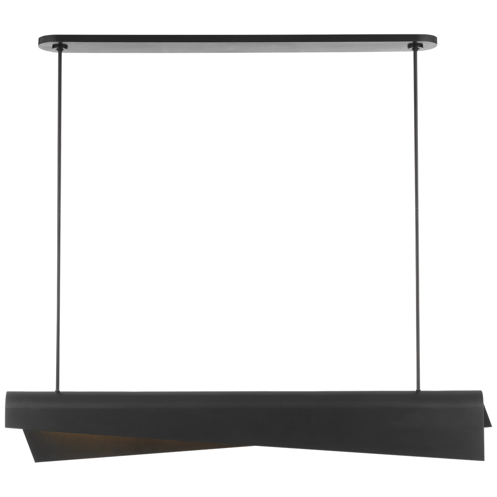 Piel 48" Linear Pendant | Bronze