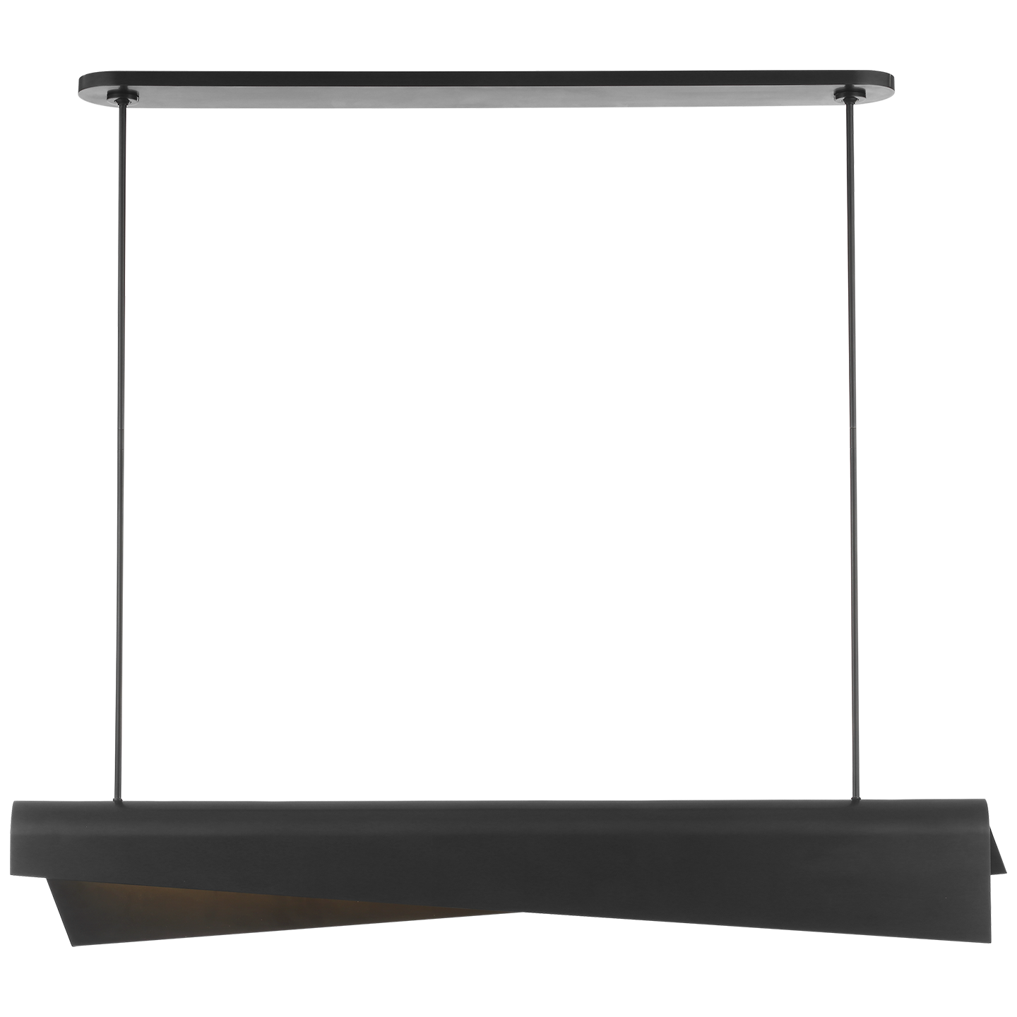 Piel 48" Linear Pendant | Bronze