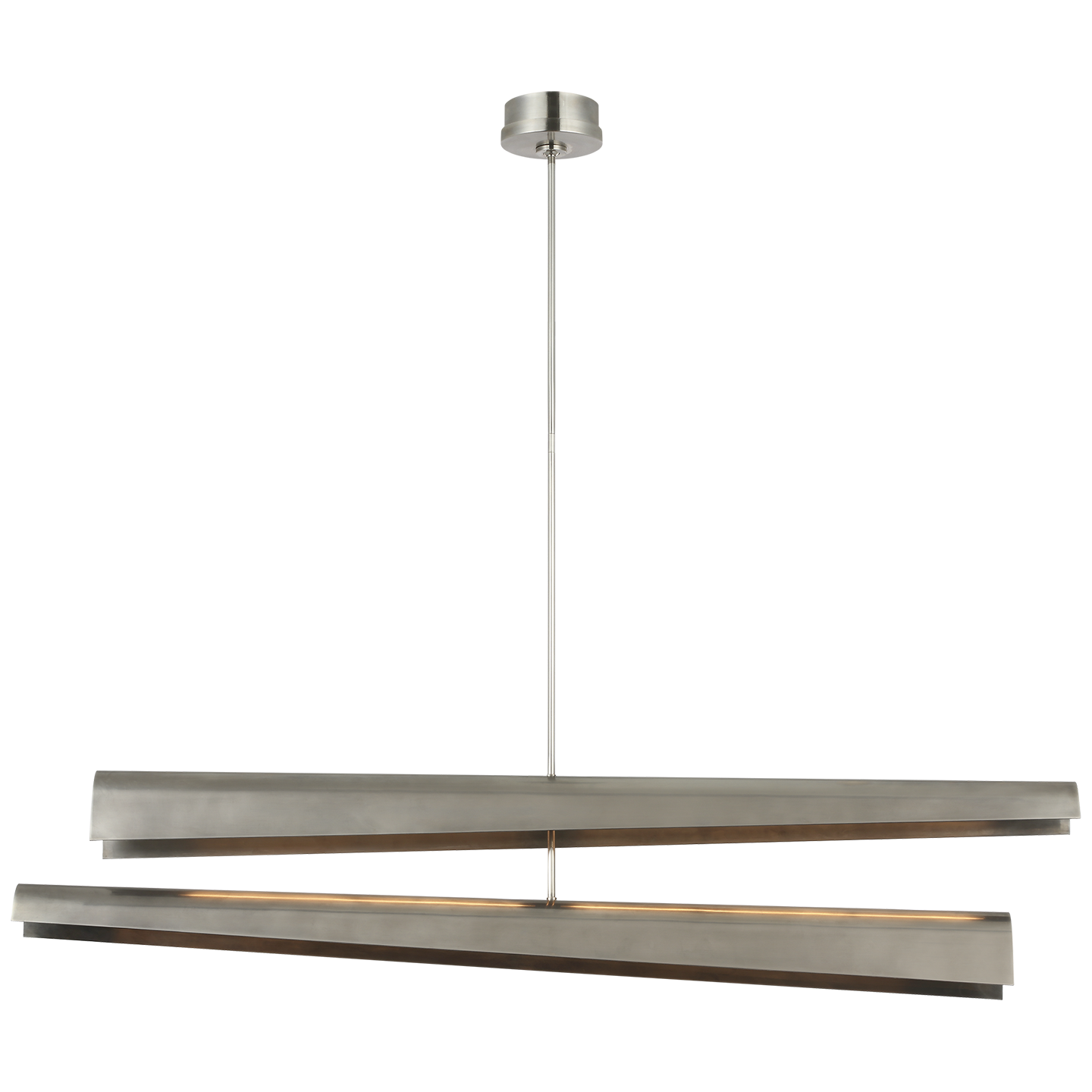 Piel 52" Multi-Positional Chandelier | Pewter