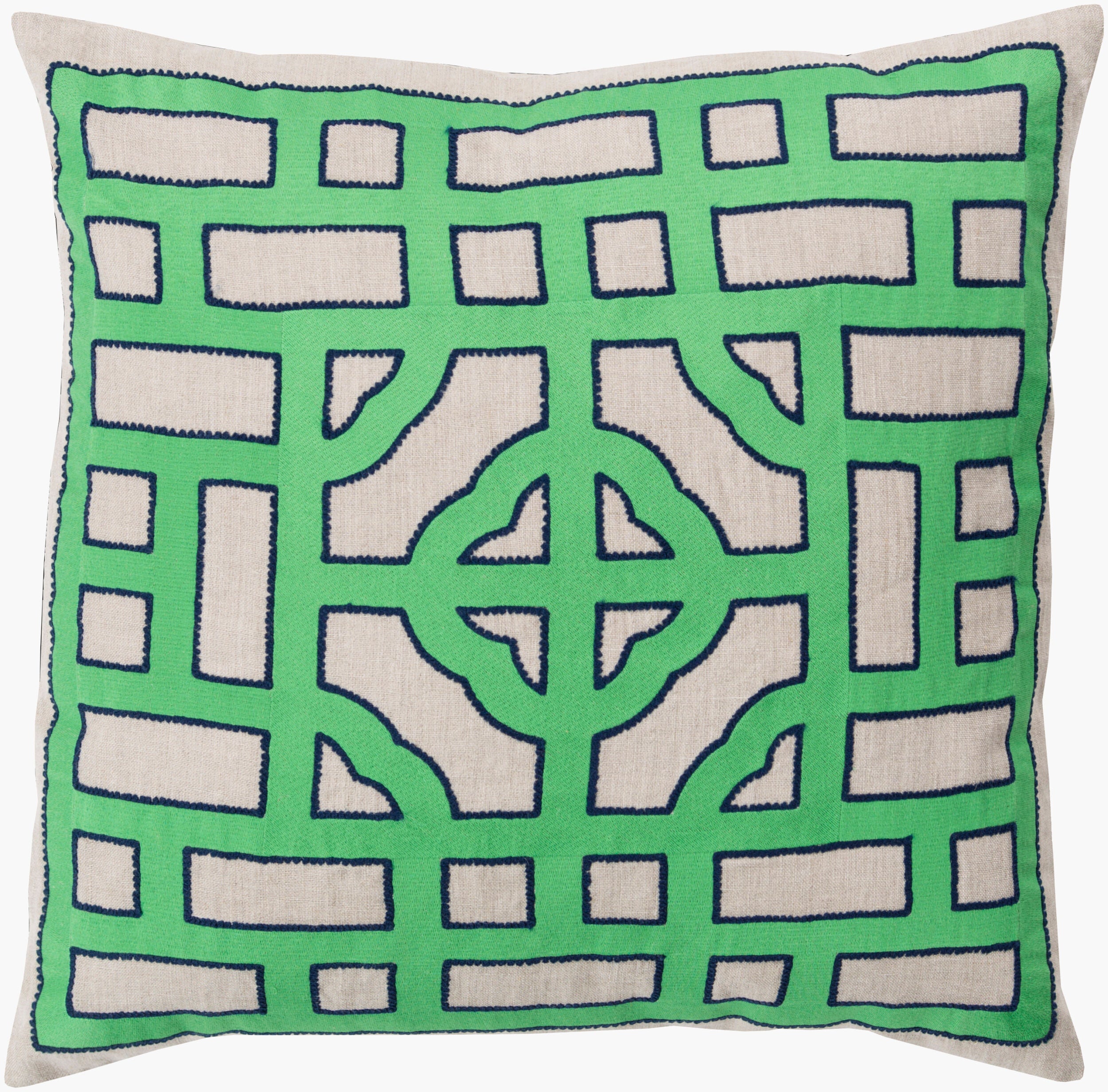 Chinese Gate Accent Pillow | LD045