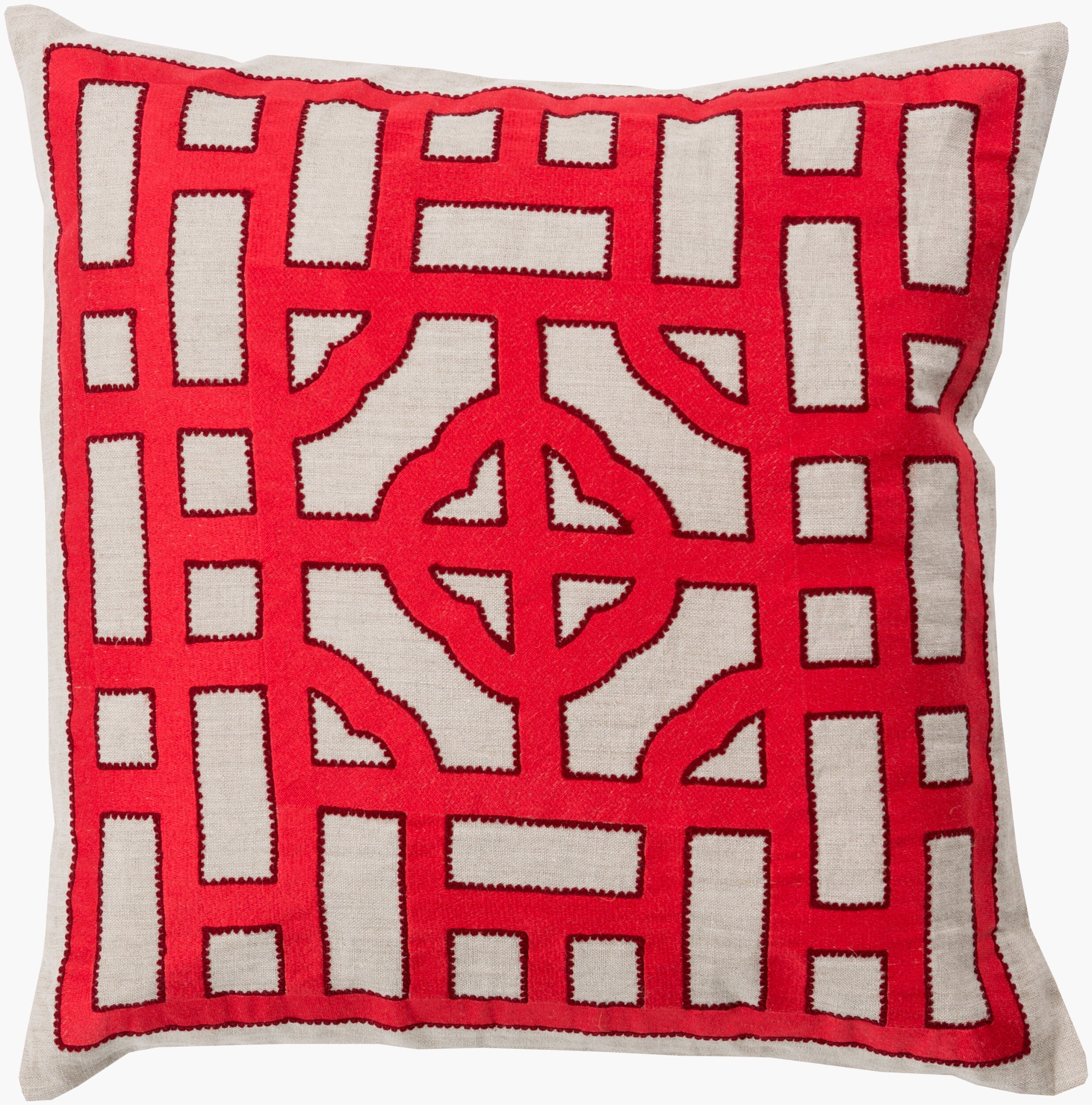Chinese Gate Accent Pillow | LD049