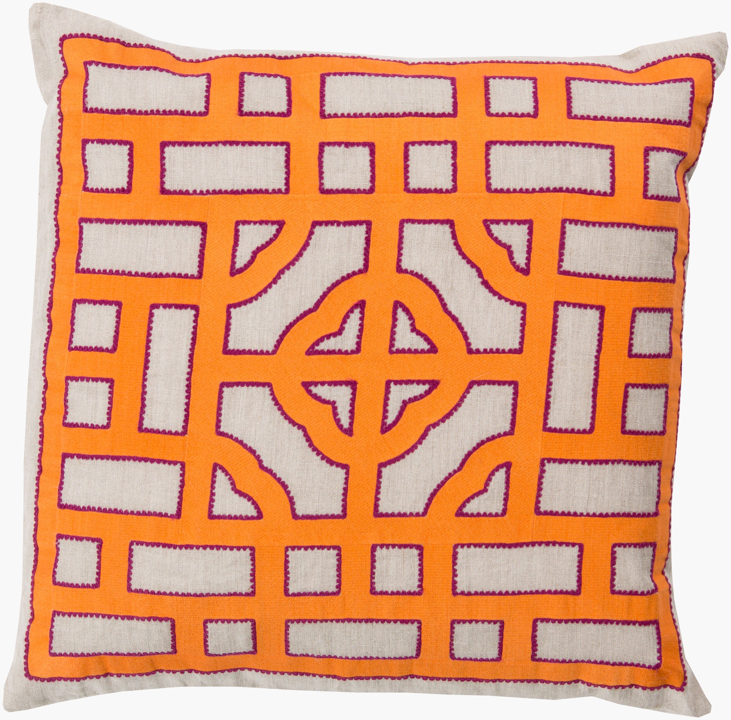 Chinese Gate Accent Pillow | LD051
