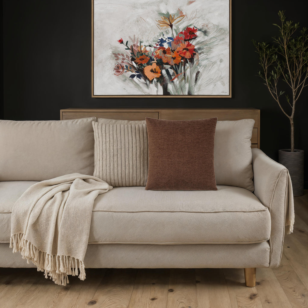 Ferro Decorative Pillow | Brown