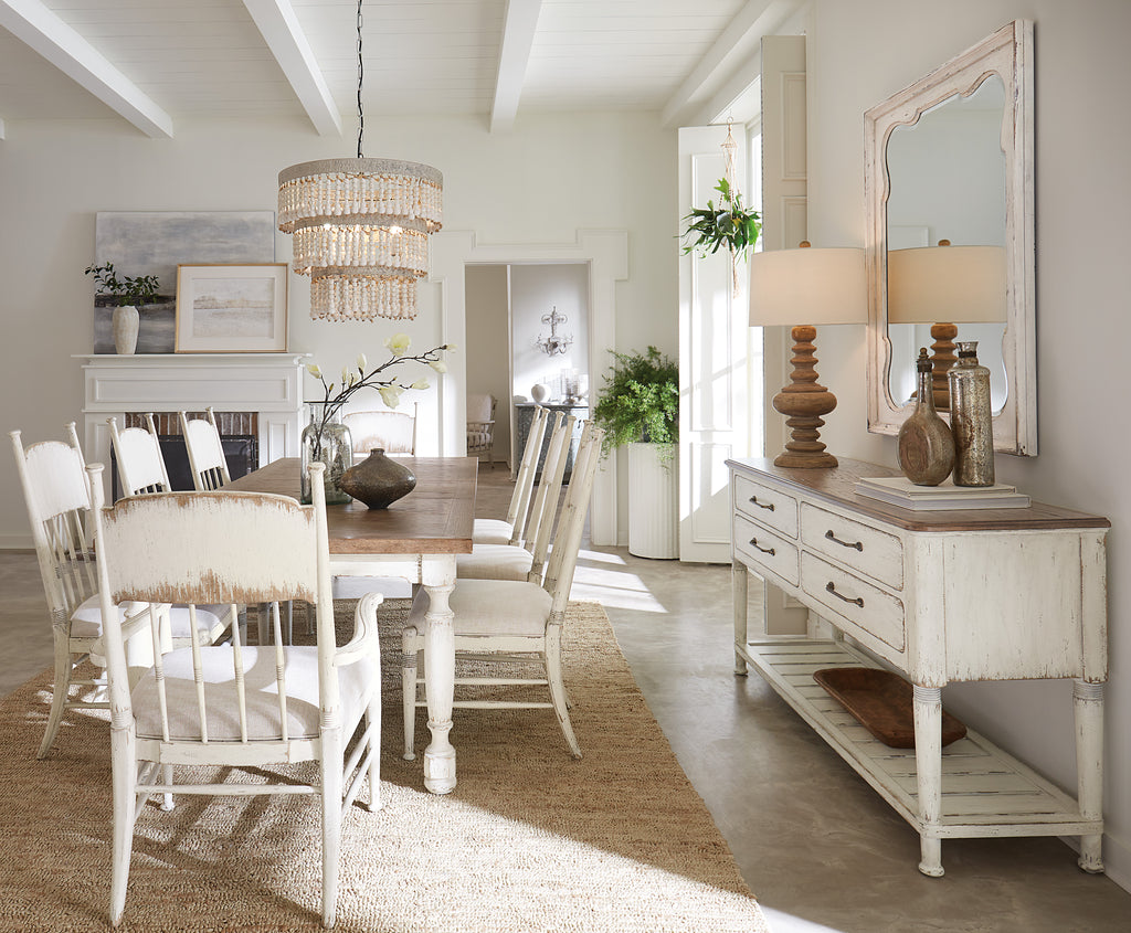 Americana Leg Dining Table with 1-22in Leaf | Daisy