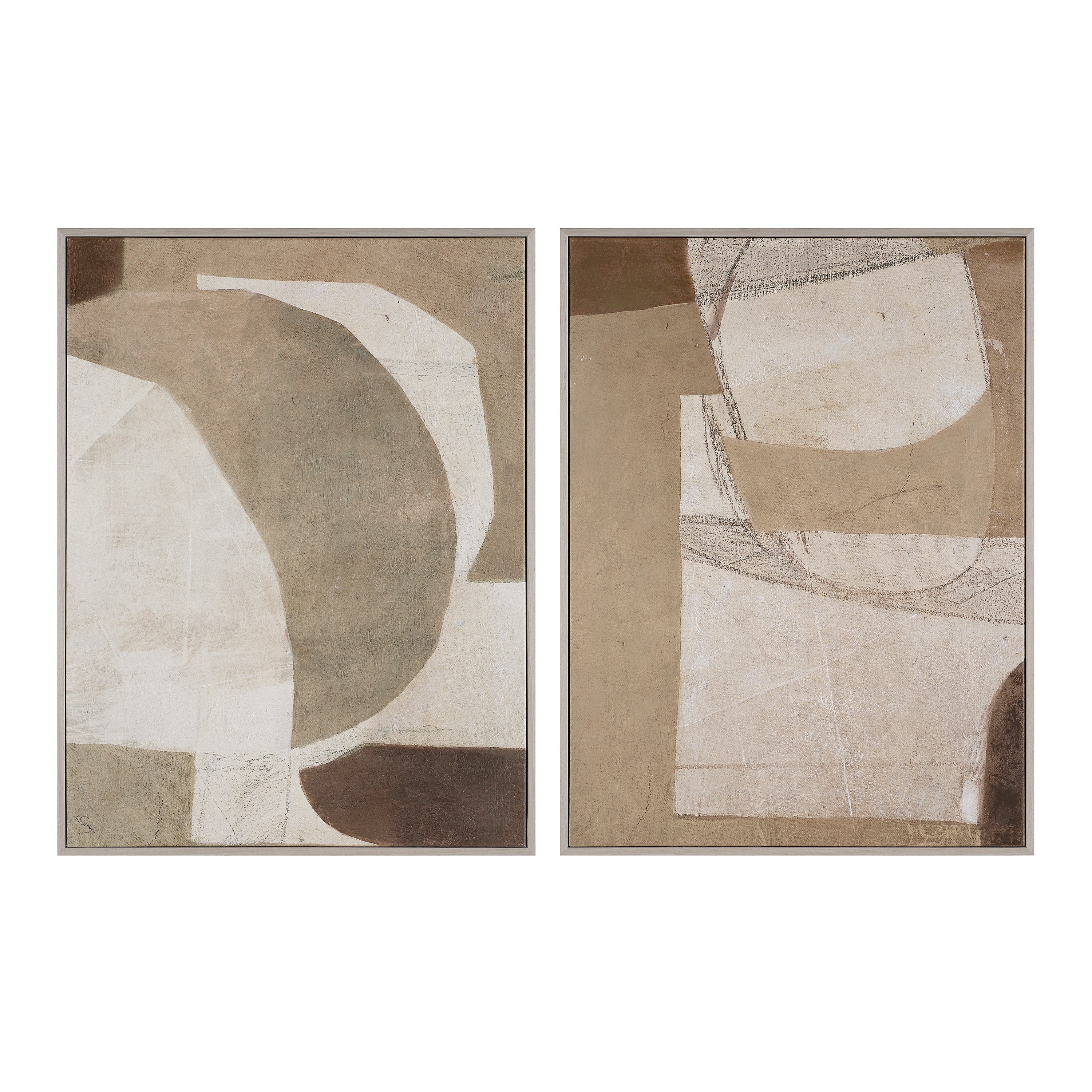 Alcea Canvas Art