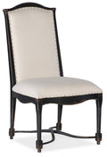 Ciao Bella Upholstered Back Side Chair | Beige