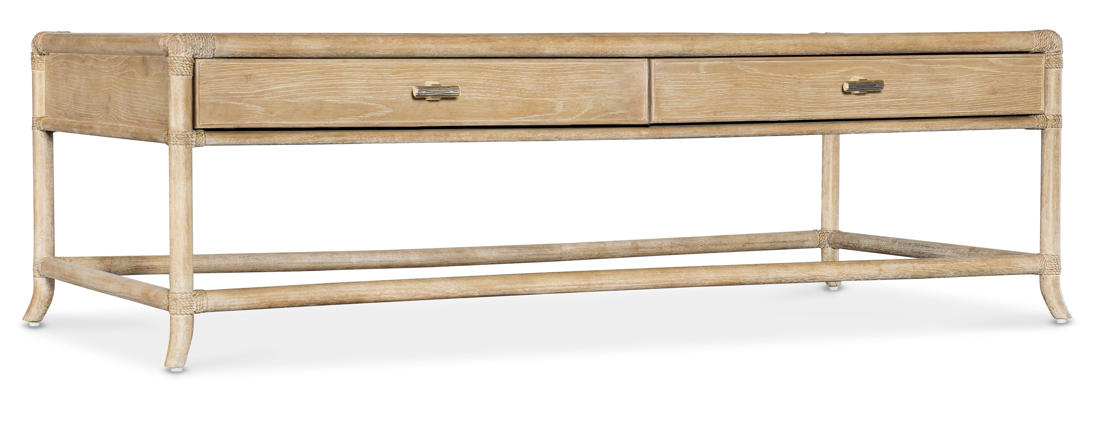 Retreat Pole Rattan Cocktail Table | Dune
