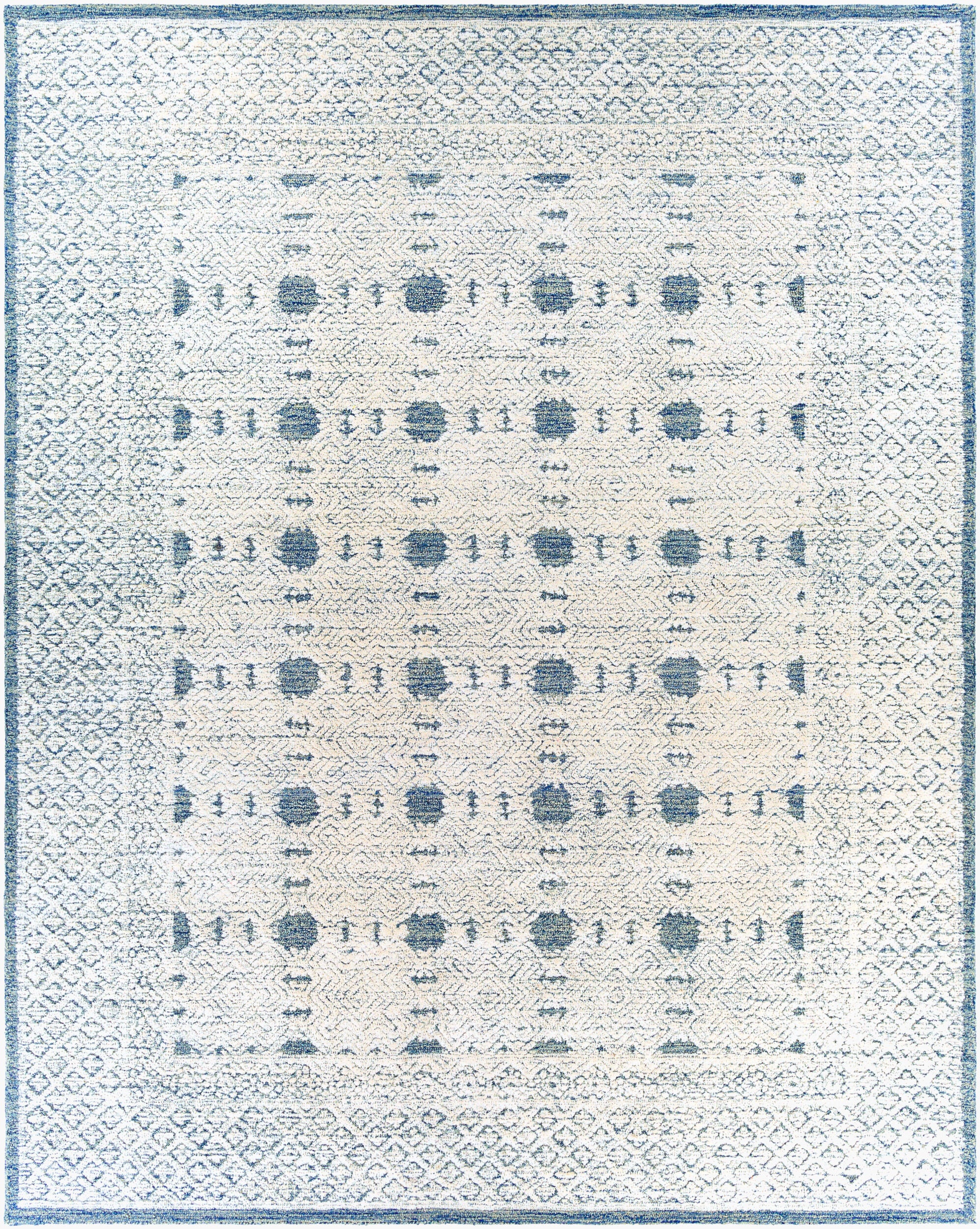 Louvre Rug | Dark Blue | LOU2300