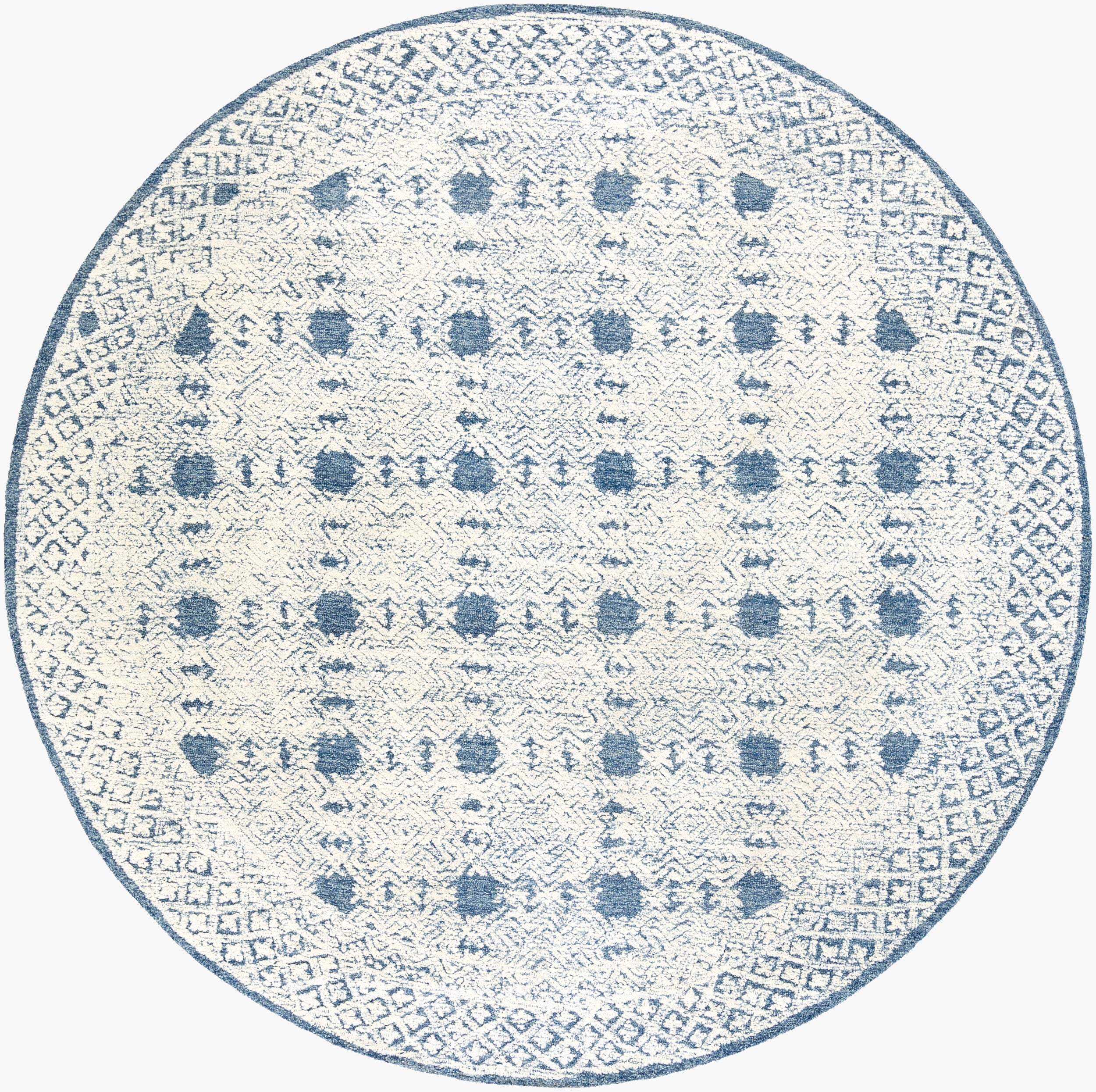 Louvre Rug | Dark Blue | LOU2300