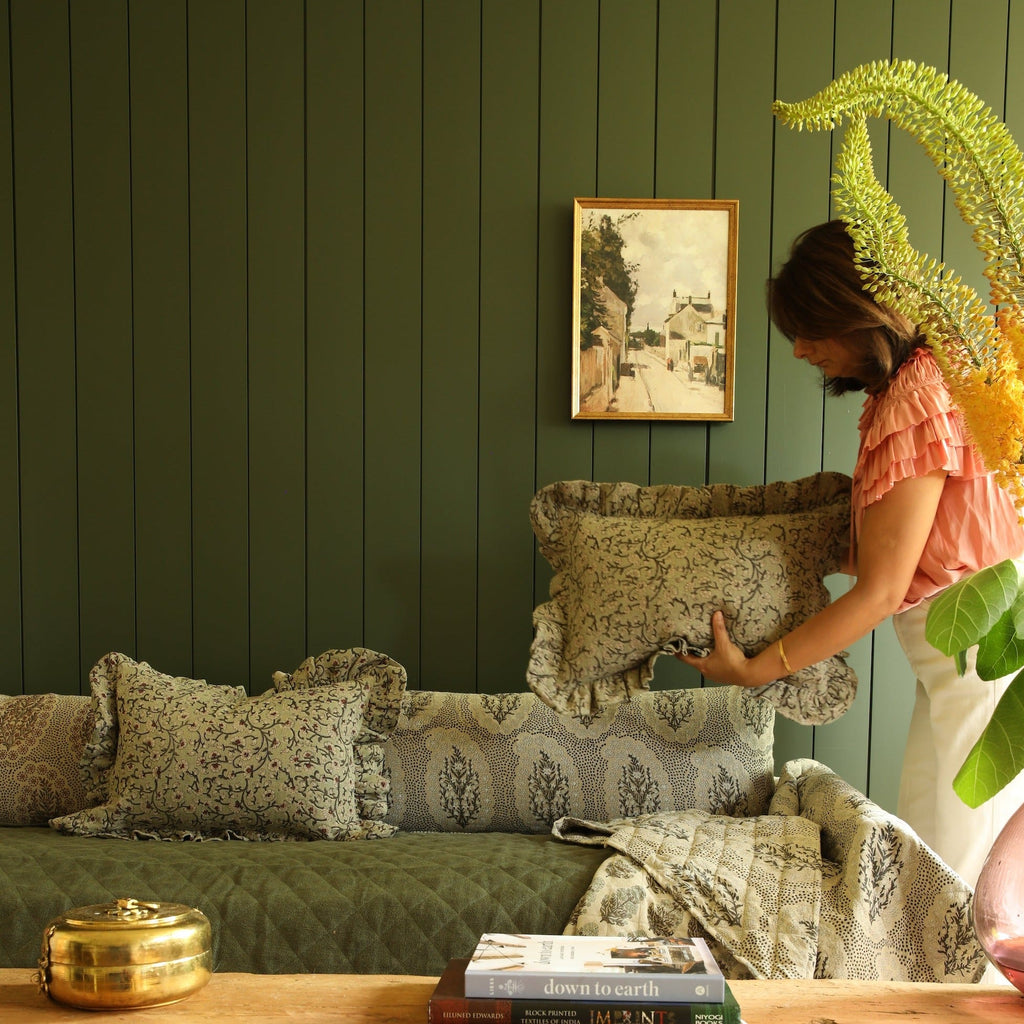 Izna Ruby Pillow