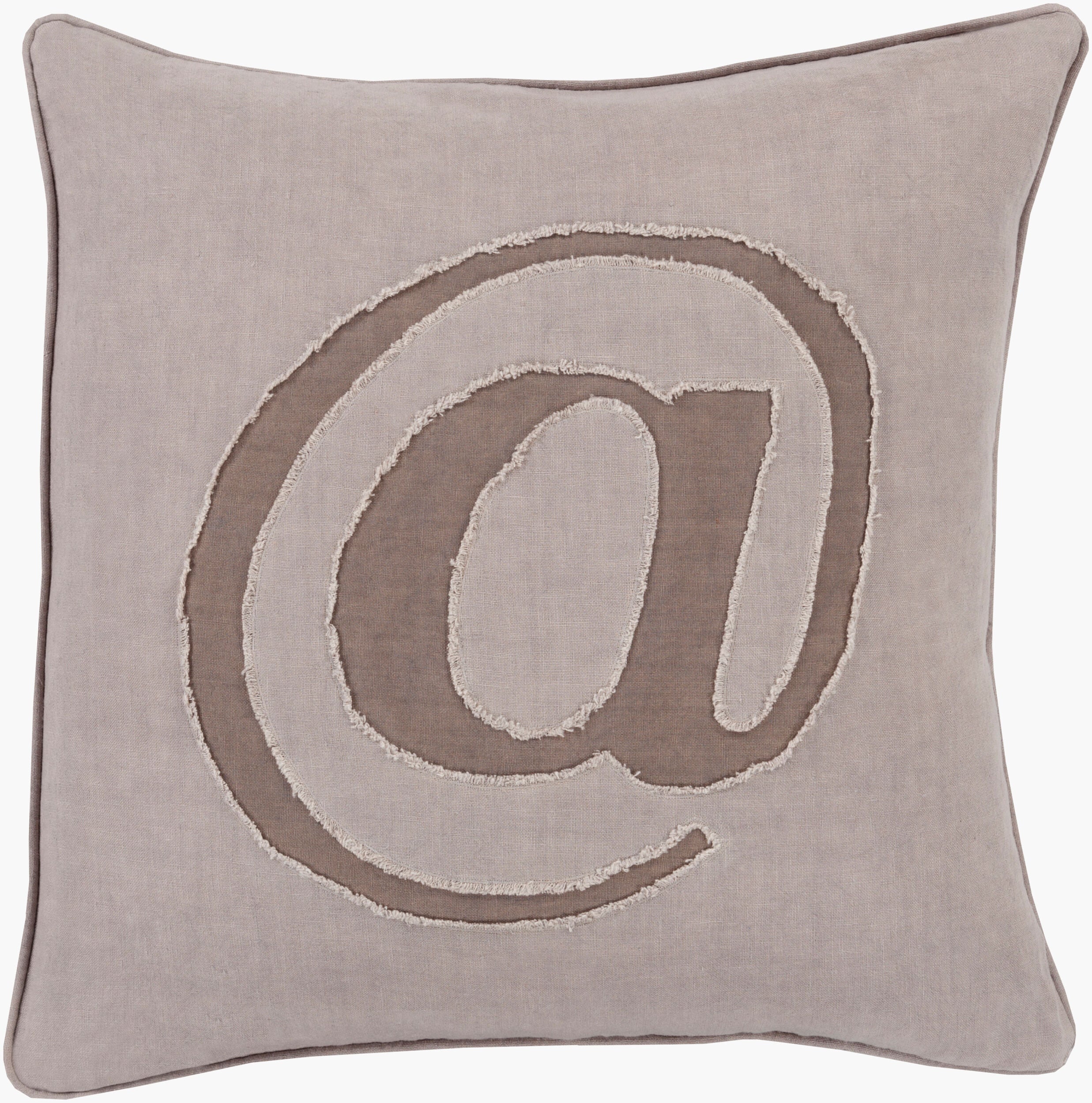 Linen Text Accent Pillow | LX003