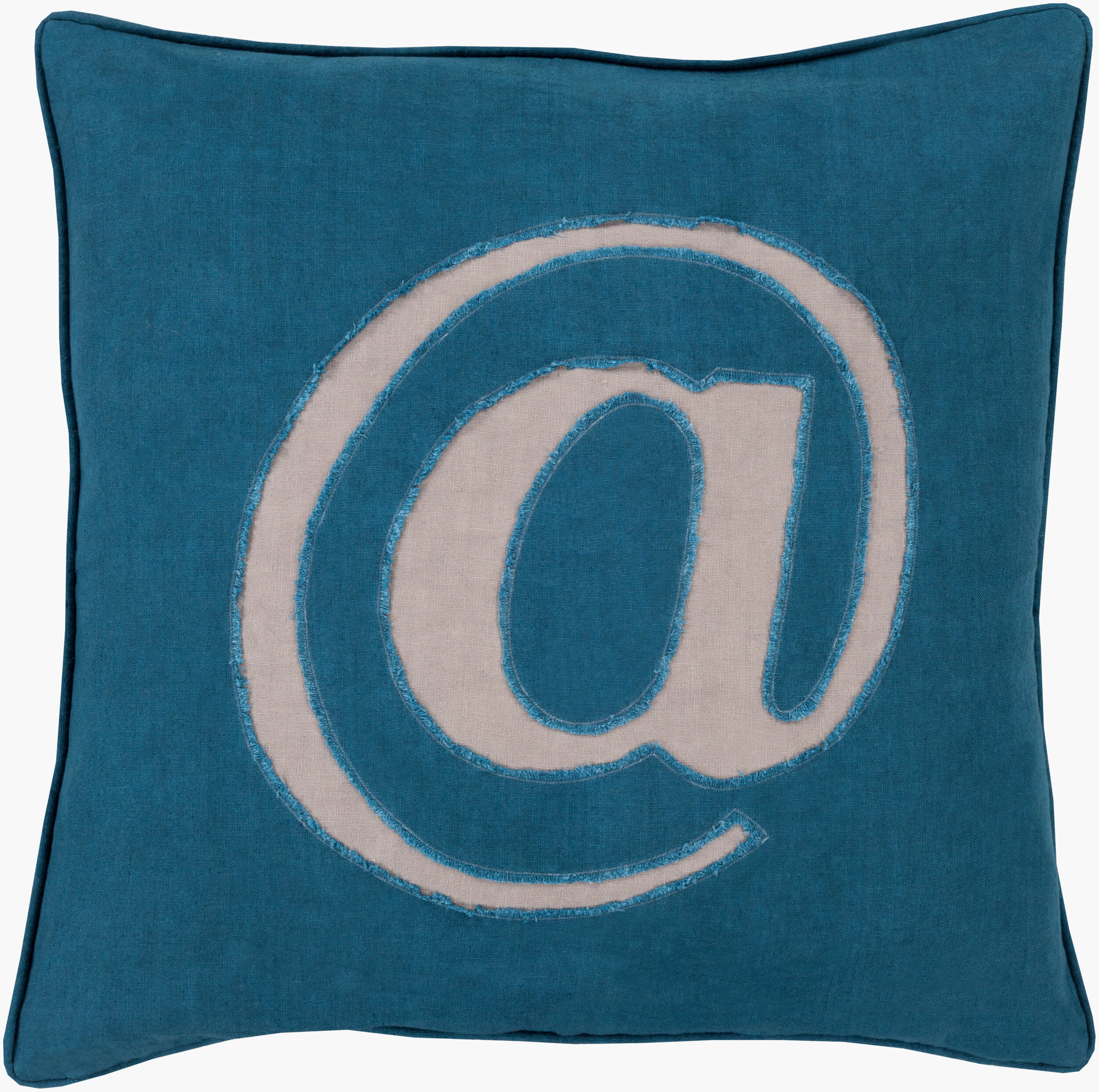 Linen Text Accent Pillow | LX004