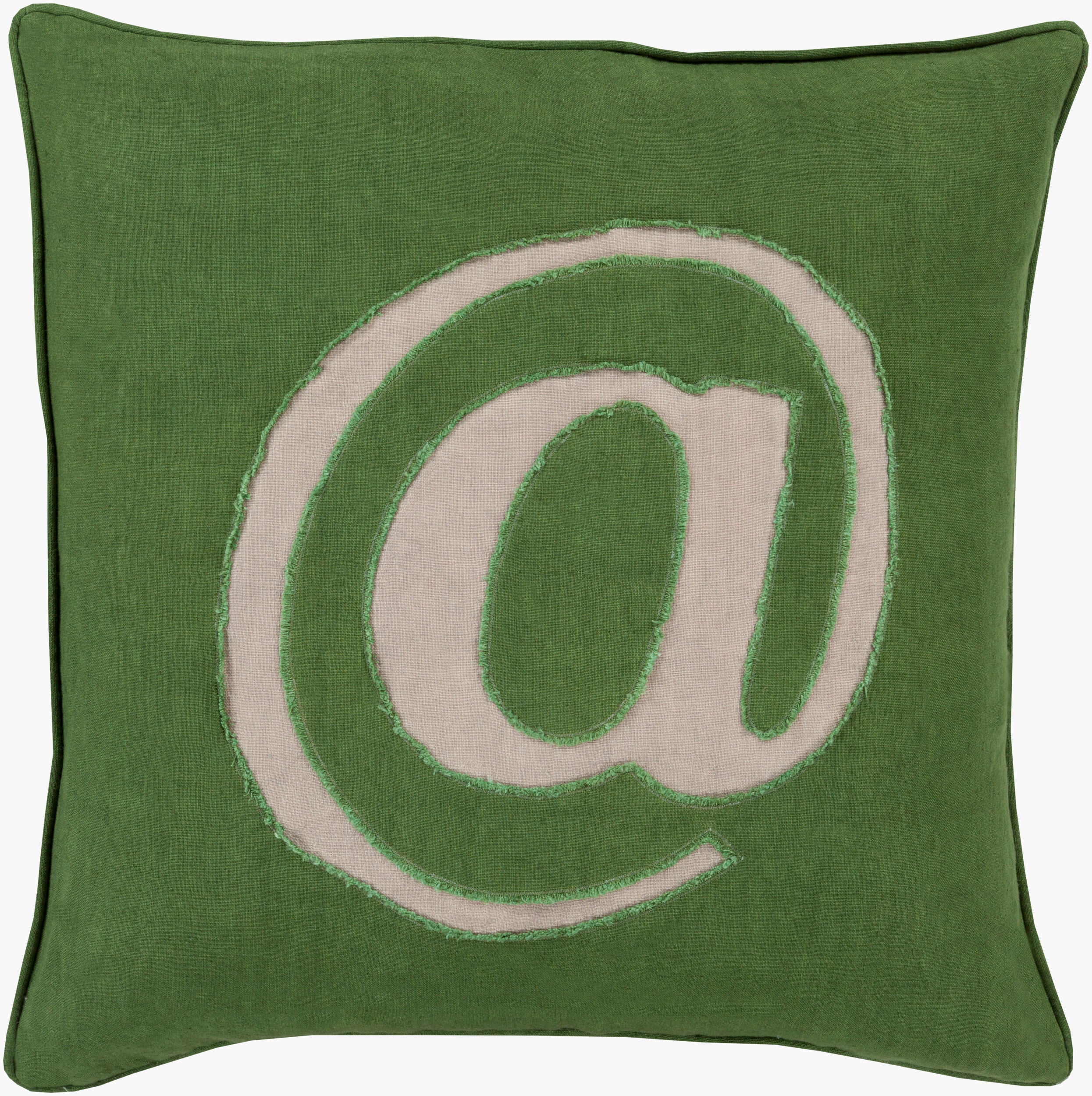 Linen Text Accent Pillow | LX005