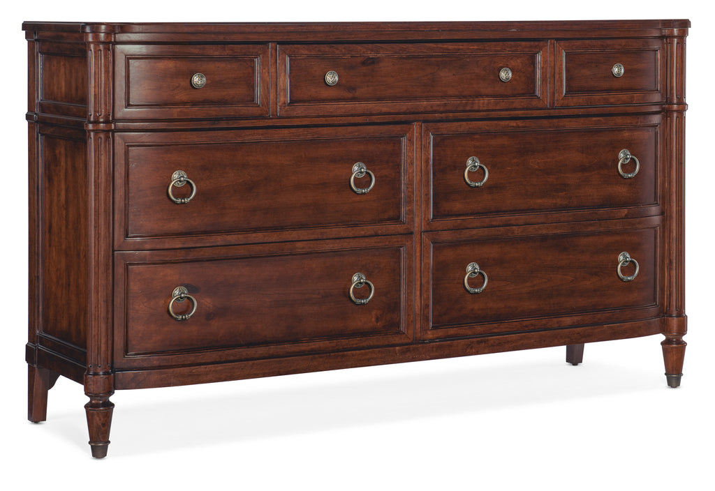 Charleston Seven-Drawer Dresser | Maraschino Cherry