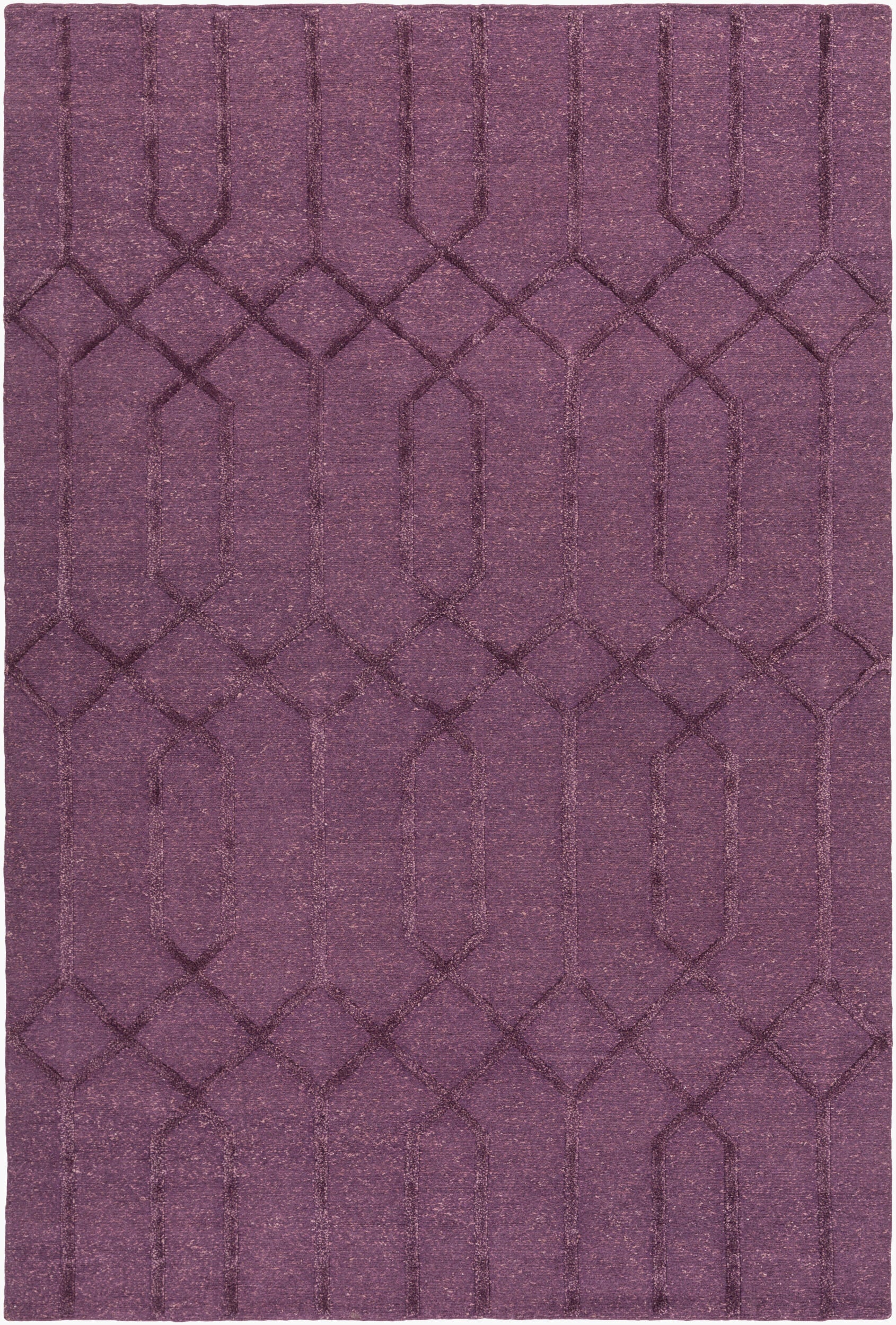Lydia Rug | Dark Plum | LYD6009