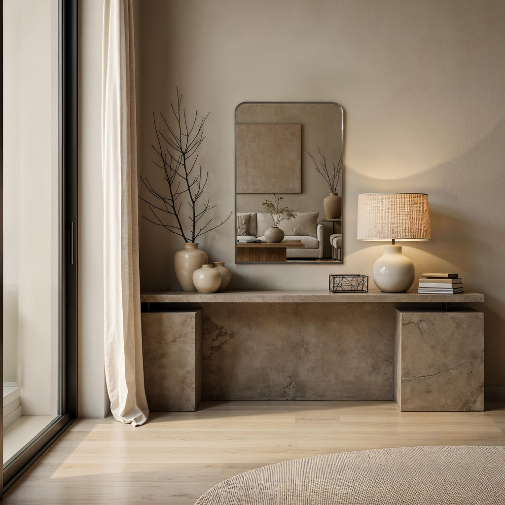 Jackline Wall Mirror | Nickel