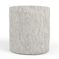 Antique Stone Round End Table