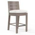 Laguna Barstool in Canvas Flax, No Welt
