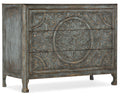 La Grange Lockhart Three-Drawer Accent Chest | Blue Bonnet