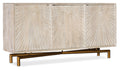 Entertainment Console | Neutral Rustic Light Wood