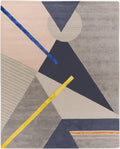 Mid Century Rug | Light Slate | MCY2300
