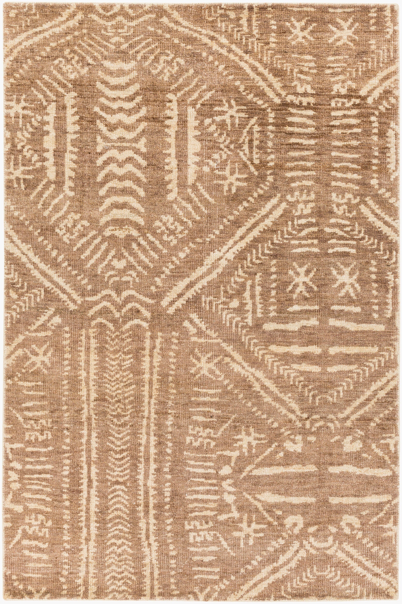 Mandela Rug | Dark Brown | MDA1002
