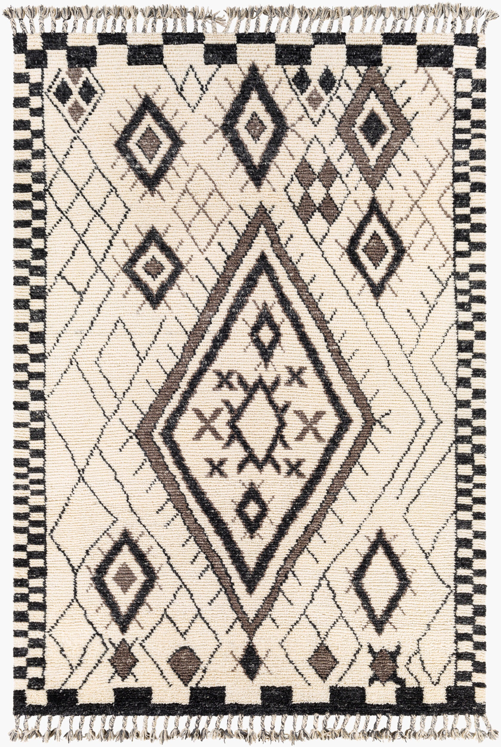 Meknes Rug | Black | MEK1005