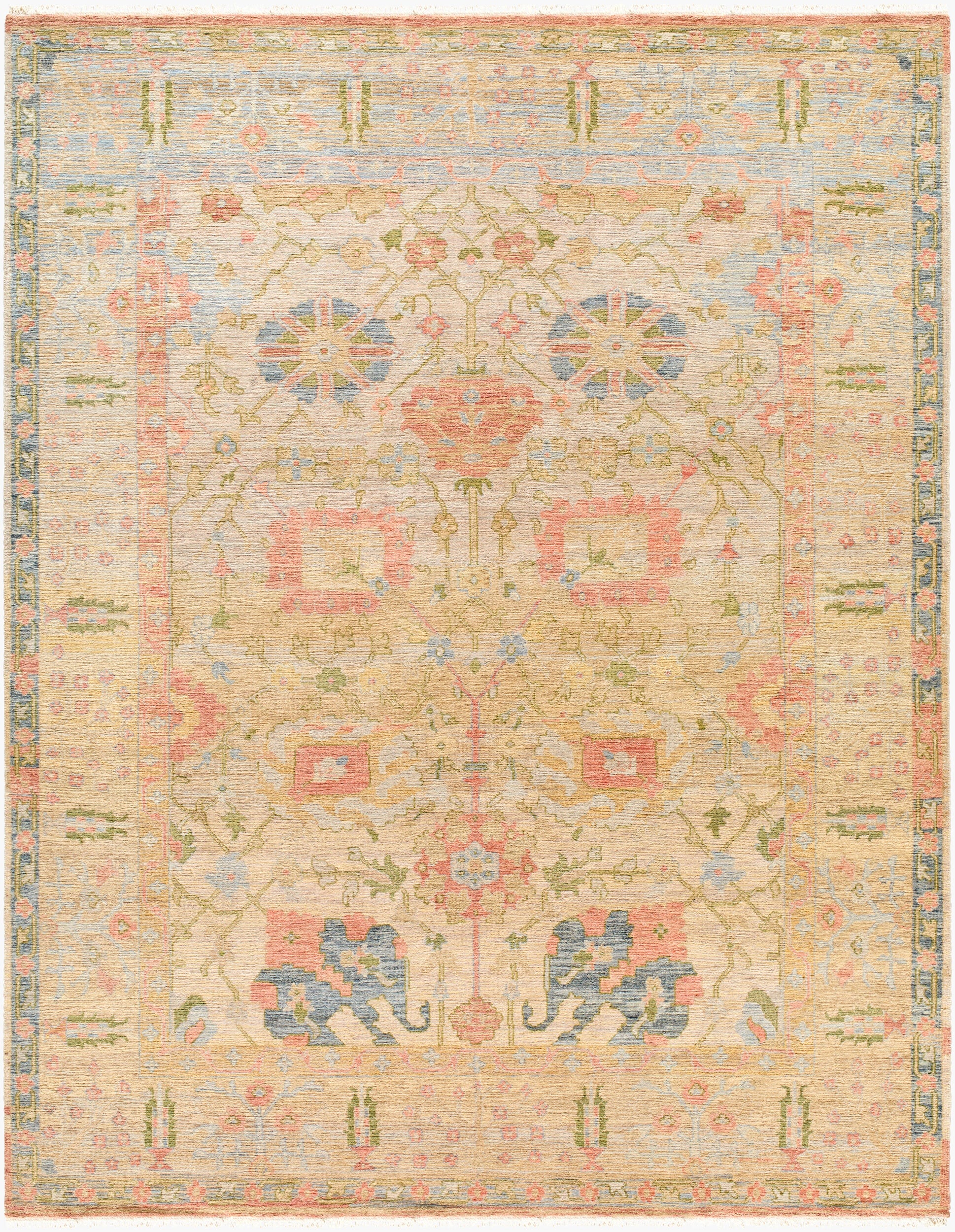 Mashad Rug | Pastel Beige | MHS2301