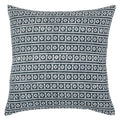 Misa Teal on White Pillow