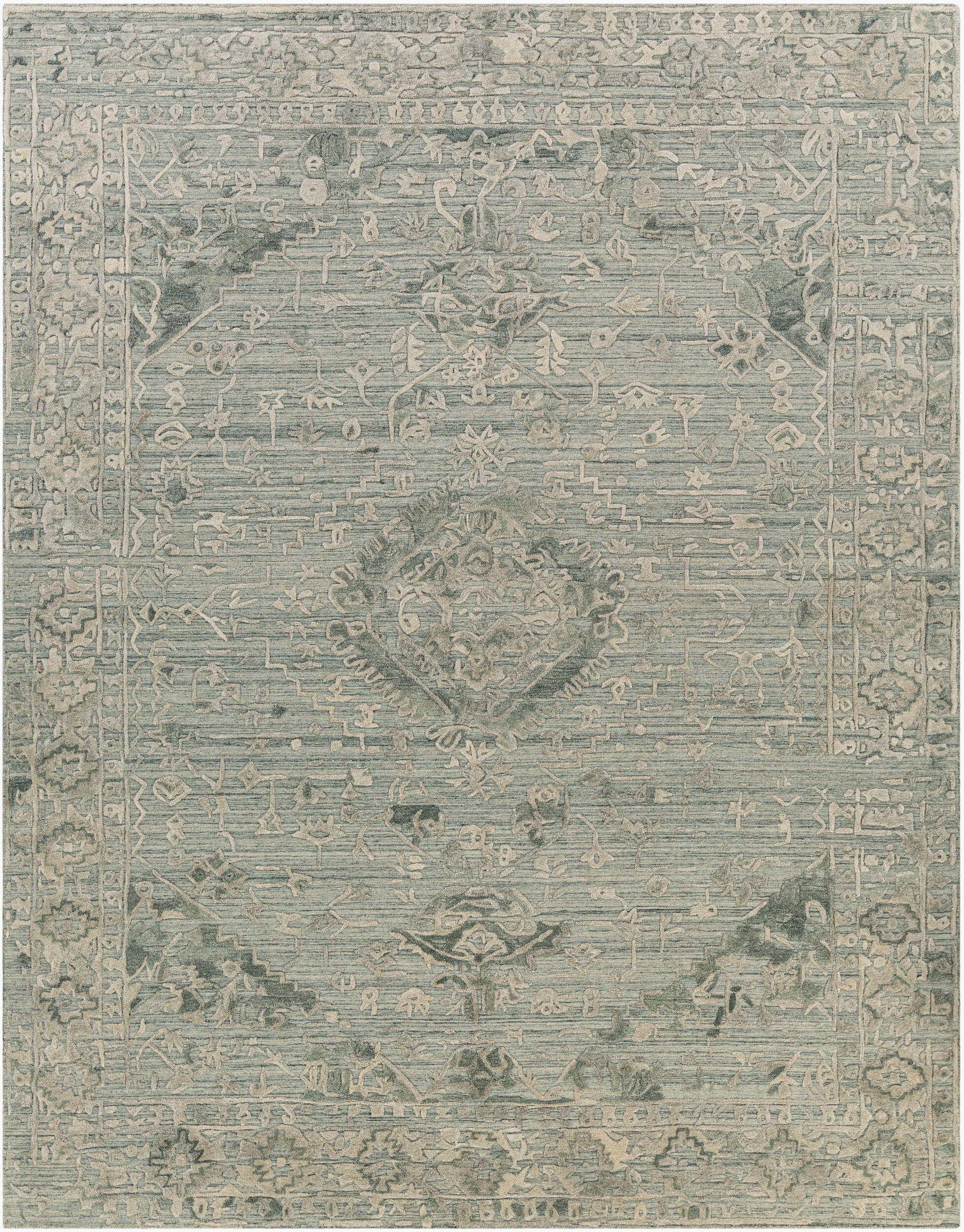 Makalu Rug | Dark Green | MKL2309