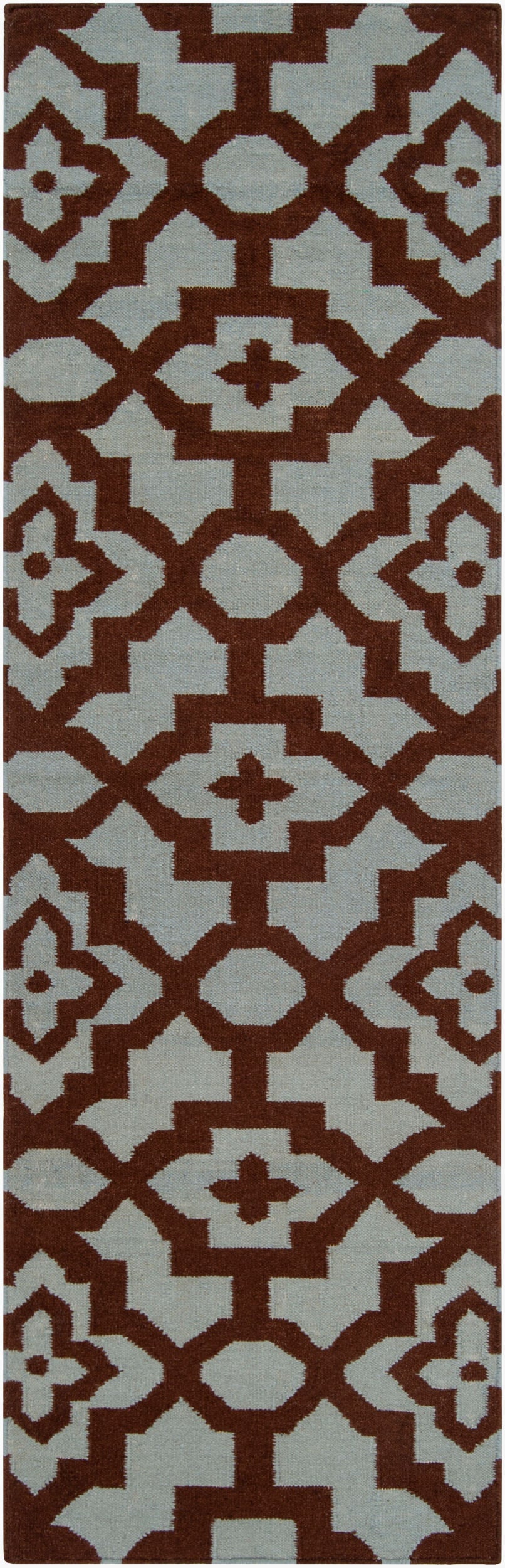 Market Place Rug | Dark Brown | MKP1002