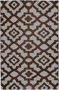 Market Place Rug | Dark Brown | MKP1002